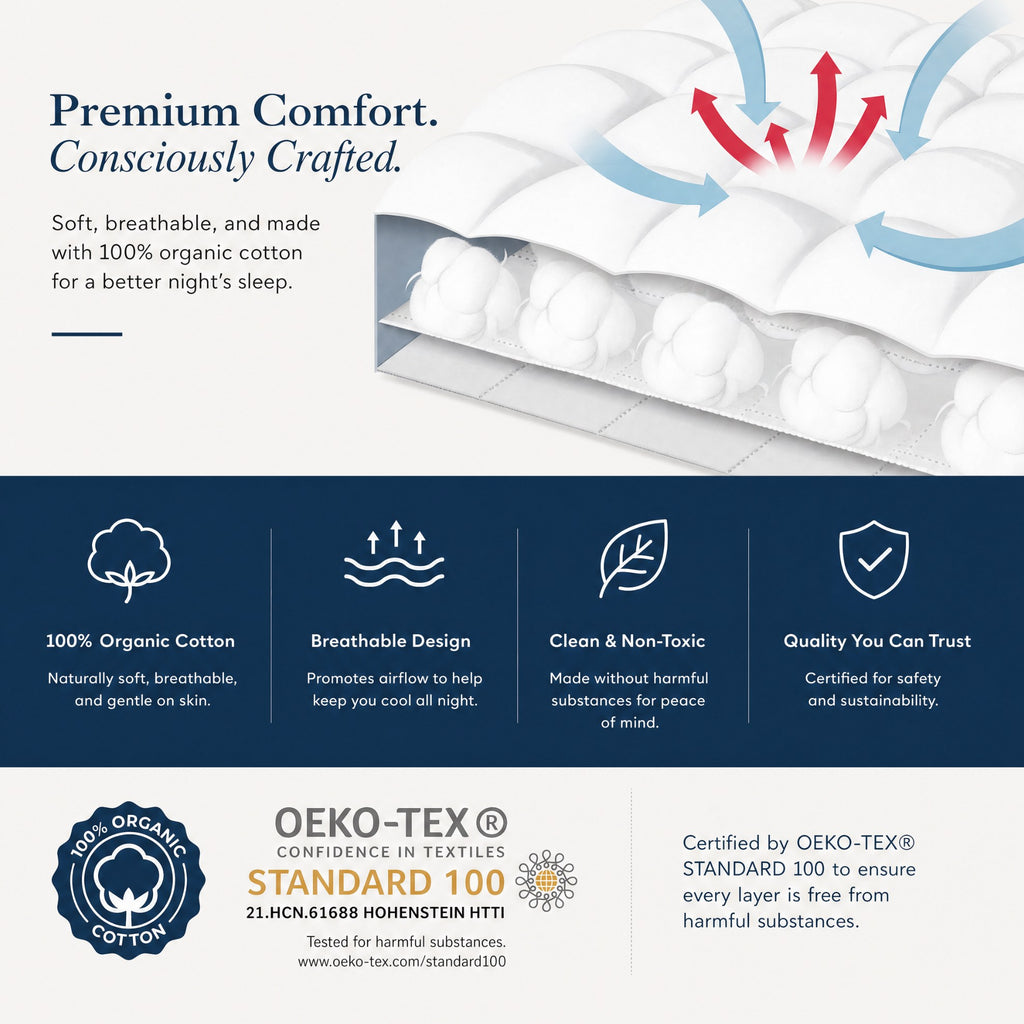 Hotel Luxury Topper and Pillow Bundle